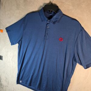 Phish Section 119 Polo Shirt Mens Performance Golf Short Sleeve Navy Blue Red D